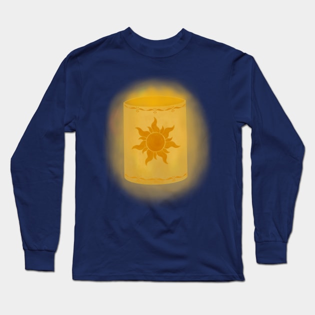 Tangled Lantern Long Sleeve T-Shirt by Art-by-Sanna